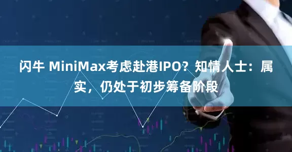 闪牛 MiniMax考虑赴港IPO？知情人士：属实，仍处于初步筹备阶段