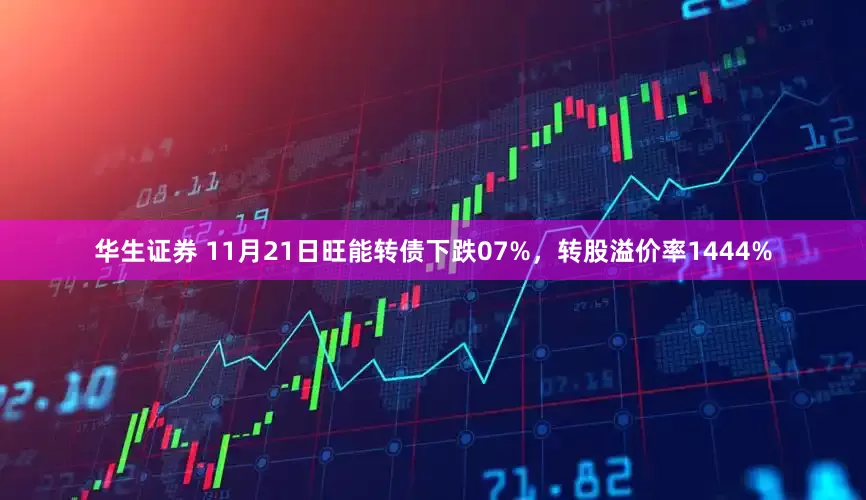 华生证券 11月21日旺能转债下跌07%，转股溢价率1444%
